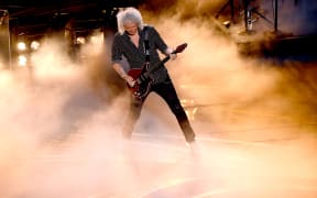 Brian May of Queen performs onstage during the 91st Annual Academy Awards.