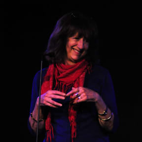 Jo Ann Firestone at the 2017 Couch Stories show during the Nelson Arts Festival.