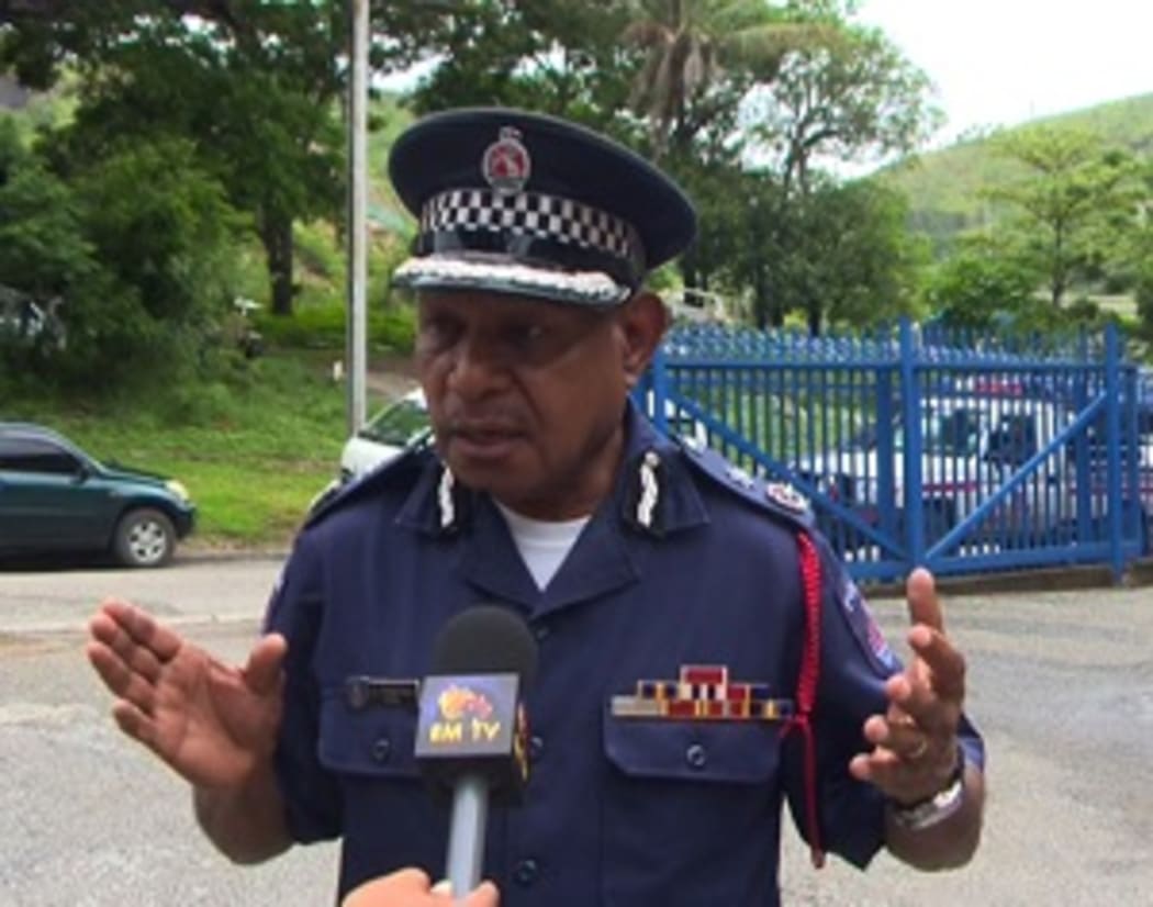 PNG Deputy Police Commissioner, Jim Andrews.