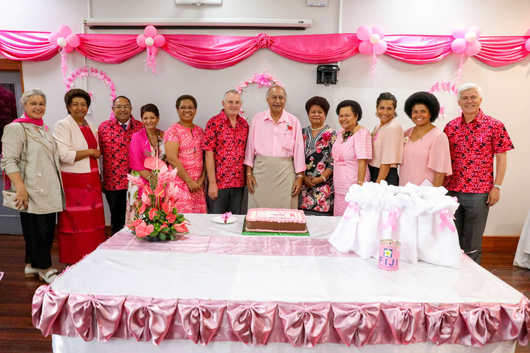 The fundraiser for cancer awareness is a last minute addition to the New Zealand delegation's schedule