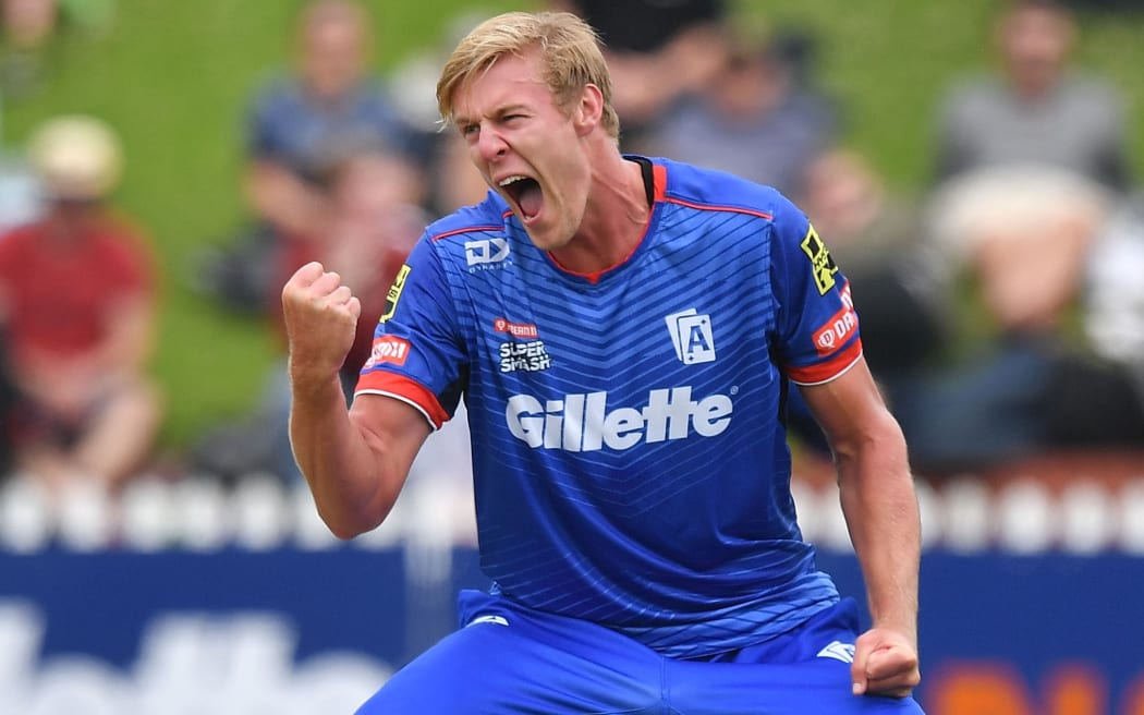 Auckland pace bowler Kyle Jamieson