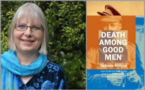 Nathalie Philippe and book cover