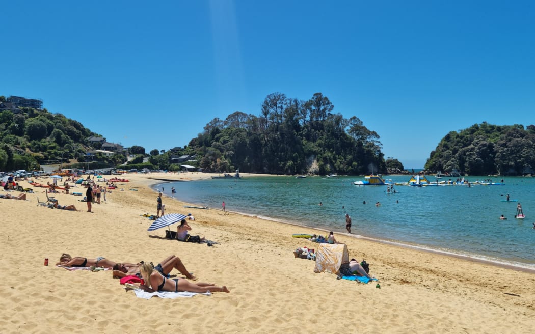 Kaiteriteri Beach draws thousands of holidaymakers every summer.