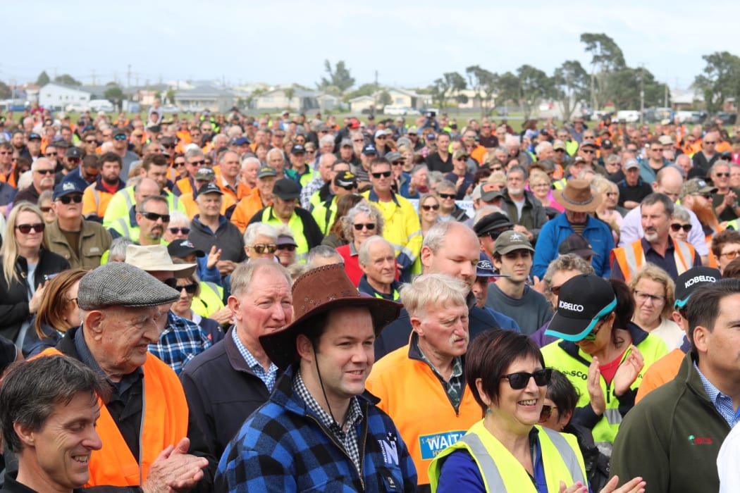 Farmers, miners, forestry workers and West Coast residents are gathering in Greymouth for a rally against what they say are 'one size fits all' government policies.