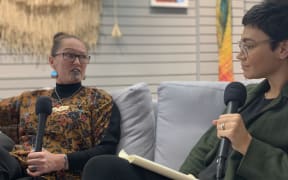 Dr Diana Kopua with Emma Espiner