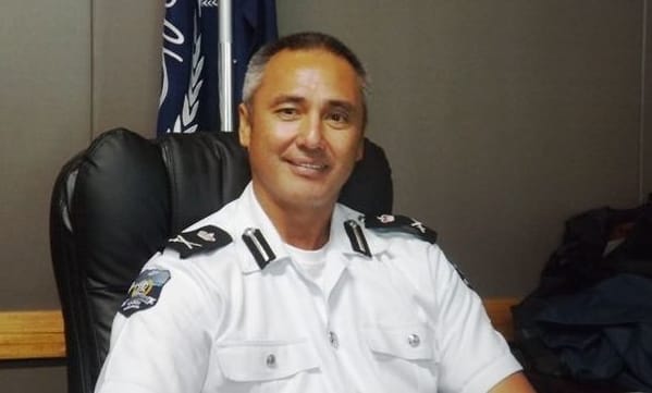 Samoa's Police Commissioner Fuiavailili Egon Keil.