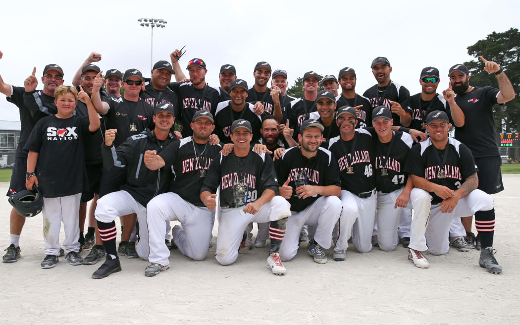 New Zealand men's softball team