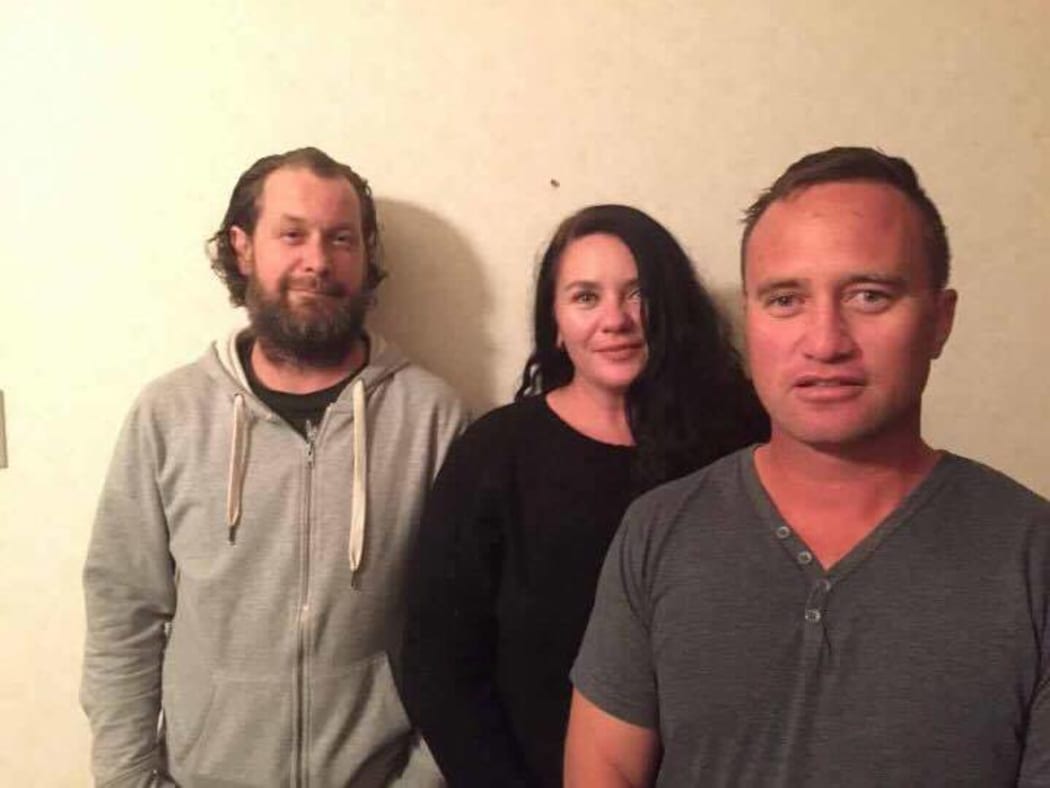 Without Borders (l-r Jason Johnston, Deanne Taumata, Maurice Beckett)