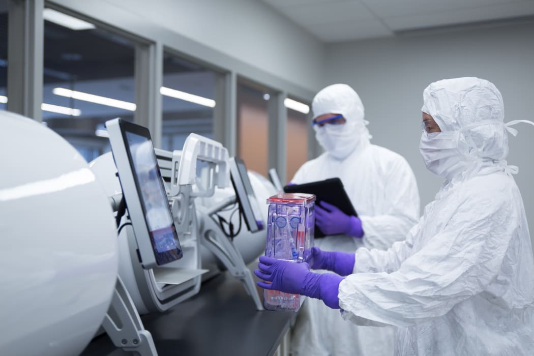 BioOra cell therapy manufacturing underway.