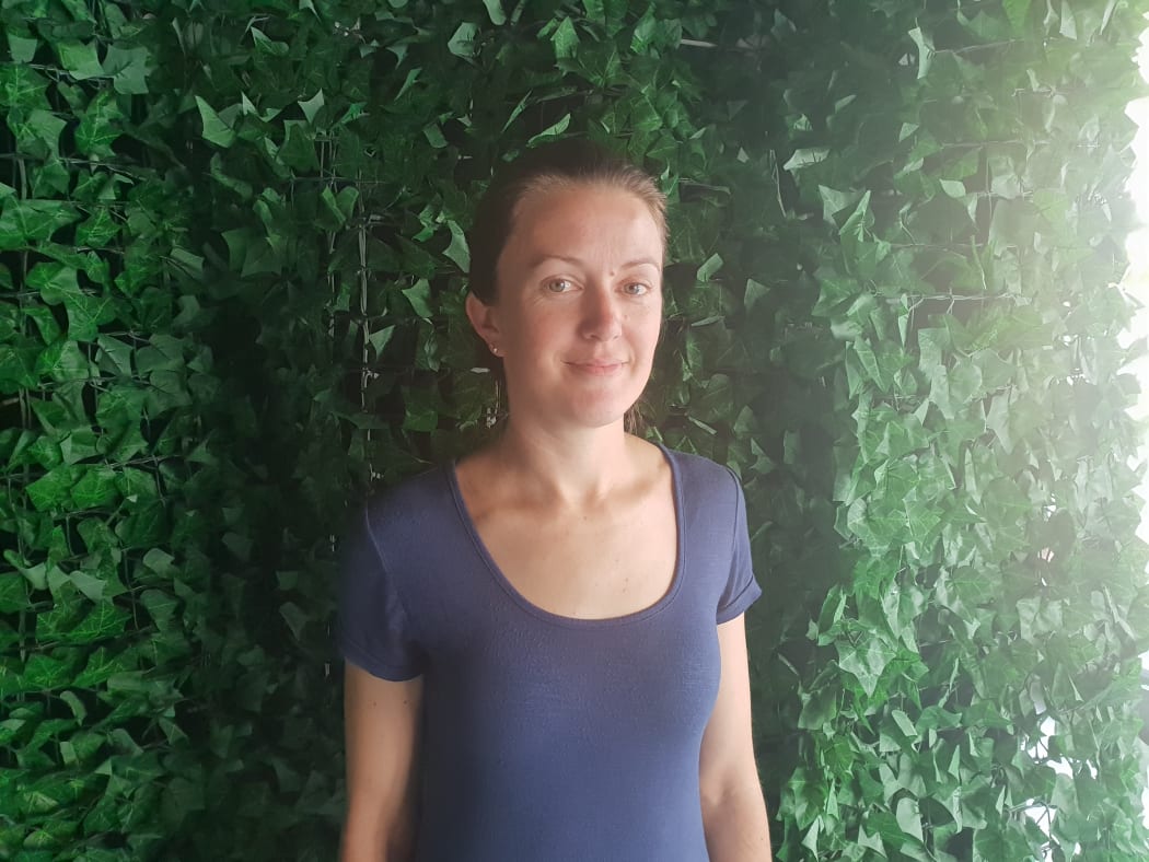 Libby Dearnley runs a pop-up craft shop.