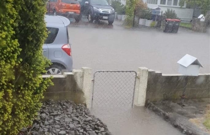 Flooding in Napier, 9 November, 2020