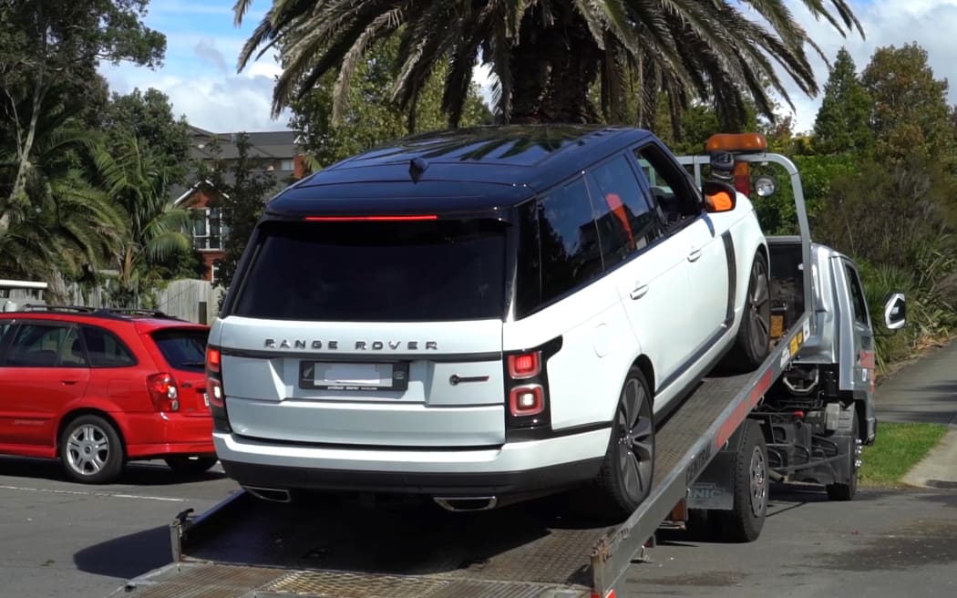 Several high end vehicles, including a number of Range Rovers, were seized by Police today after executing a number of search warrants targeting members and associates of the Comanchero motorcycle gang.