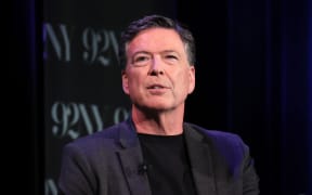NEW YORK, NEW YORK - MAY 30: James Comey speaks onstage during Former FBI Director James Comey In Conversation With MSNBC's Nicolle Wallace at 92NY on May 30, 2023 in New York City.   Dia Dipasupil/Getty Images/AFP (Photo by Dia Dipasupil / GETTY IMAGES NORTH AMERICA / Getty Images via AFP)