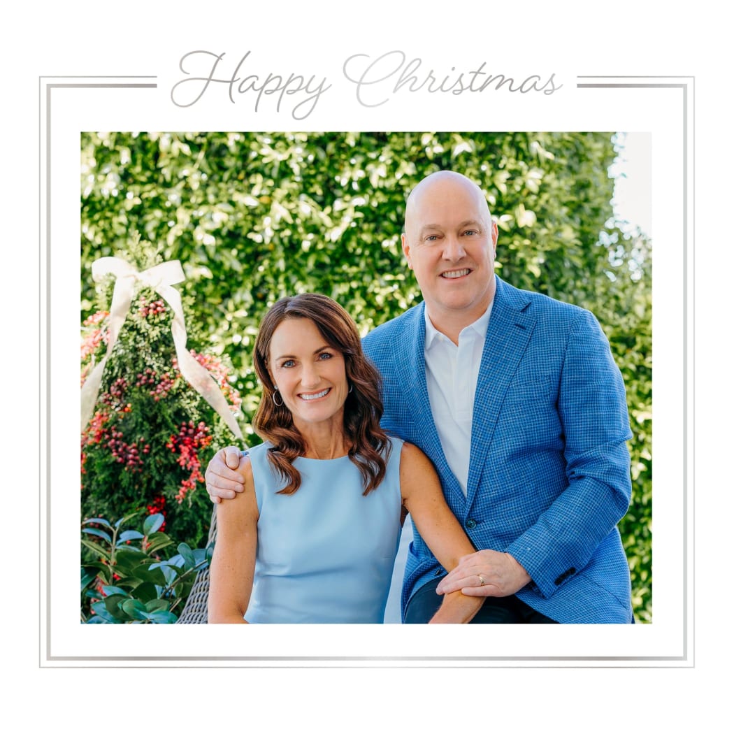 A post from Prime Minister Christopher Luxon with his wife Amanda on social media.