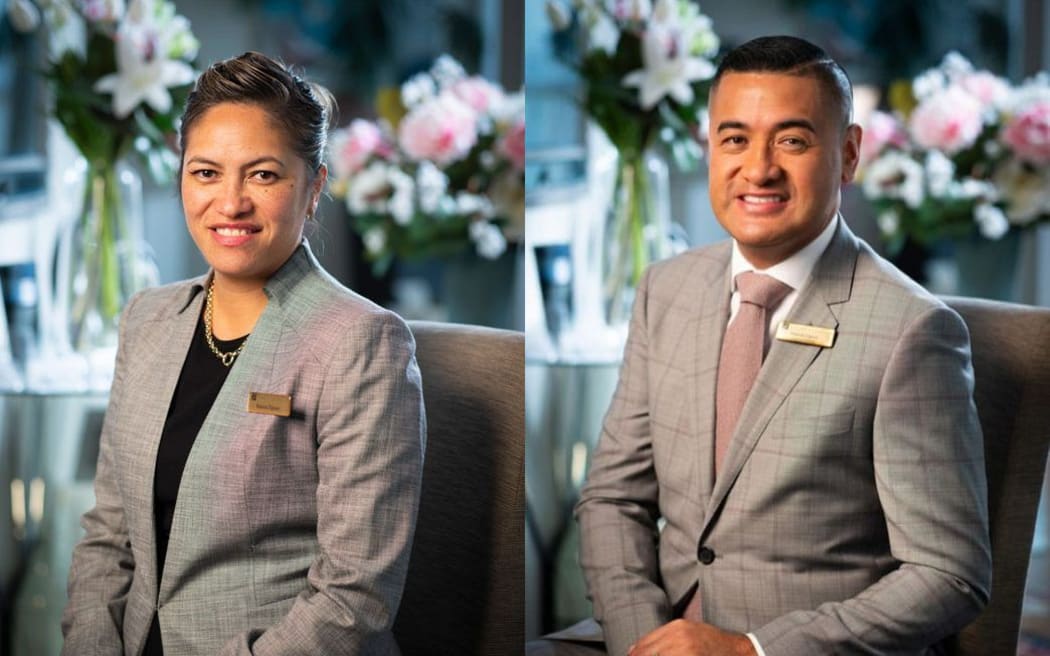 Kaiora and Francis Tipene of Tipene Funerals