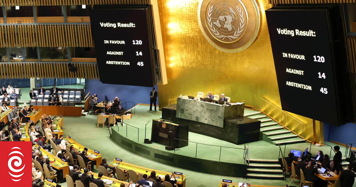 Konflikt Izrael-Gaza: Były przywódca Fidżi i grupy humanitarne krytykują głosowanie na Pacyfiku przeciwko rezolucji ONZ