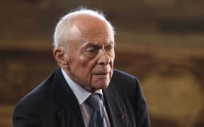 Former French Prime Minister Michel Rocard