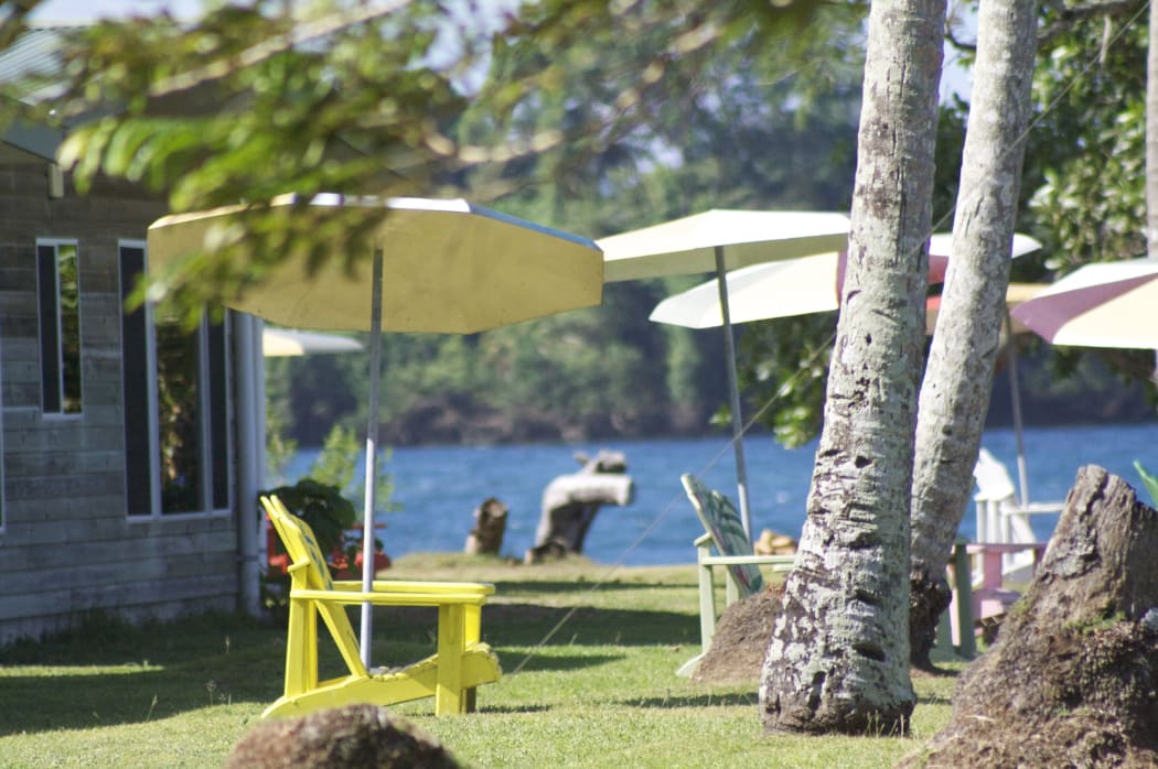Papua New Guinea tourism: Jais Aben resort in Madang.