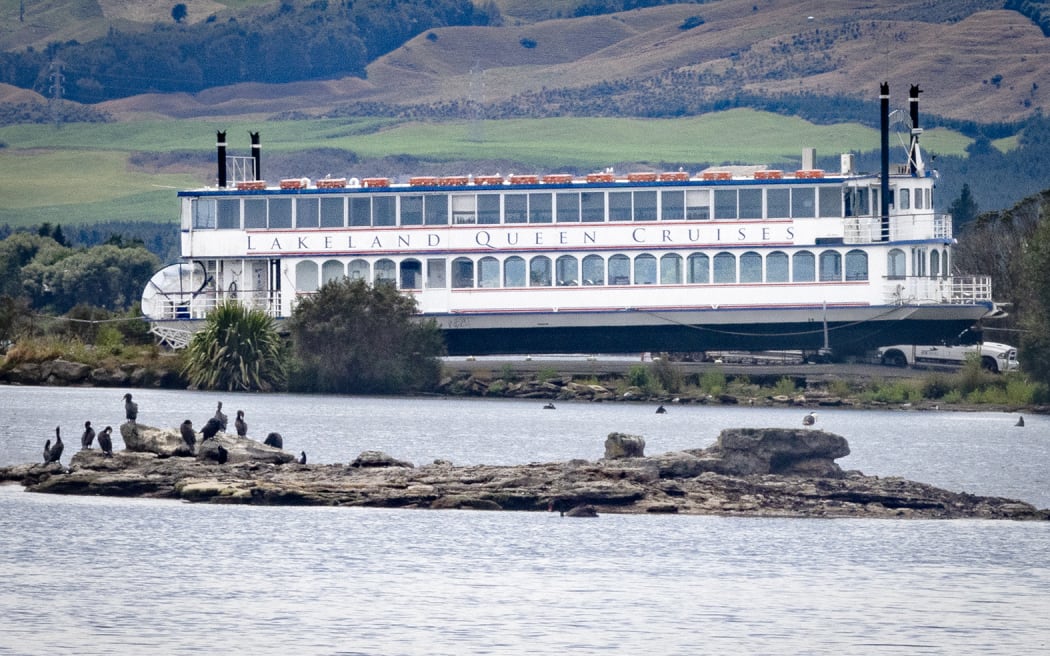 The Lakeland Queen has been out of the water since October 2021.
