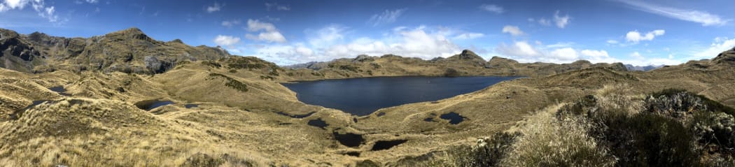 Lake Rowe, Fiordland.