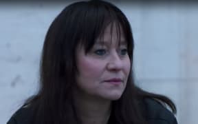 Trine Dyrholm as Nico in the film 'Nico, 1988'