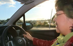 Driving through Orakei Ward