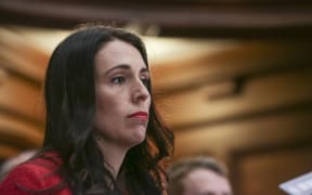 Jacinda Ardern, Labour Party Leader addresses media at Parliament after Little stands down.