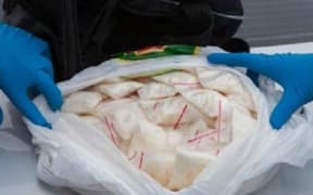 Drugs seized from the Mercedes last month.