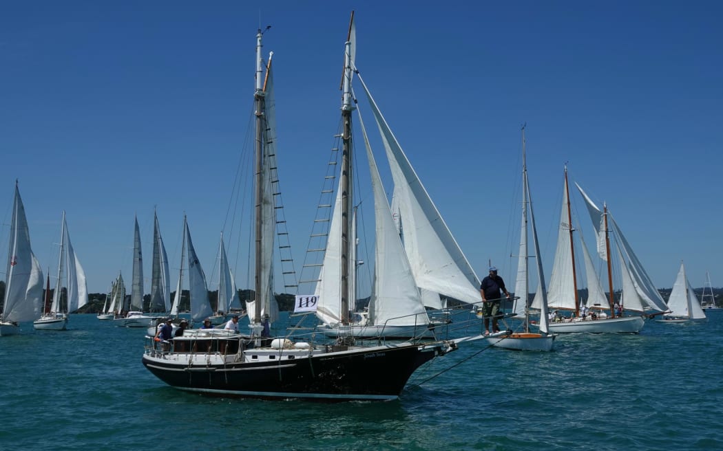 Hundreds of sailors made the most of blazing sunshine and 10-15 knot winds in the Bay of Islands at the 50th annual Tall Ships race.