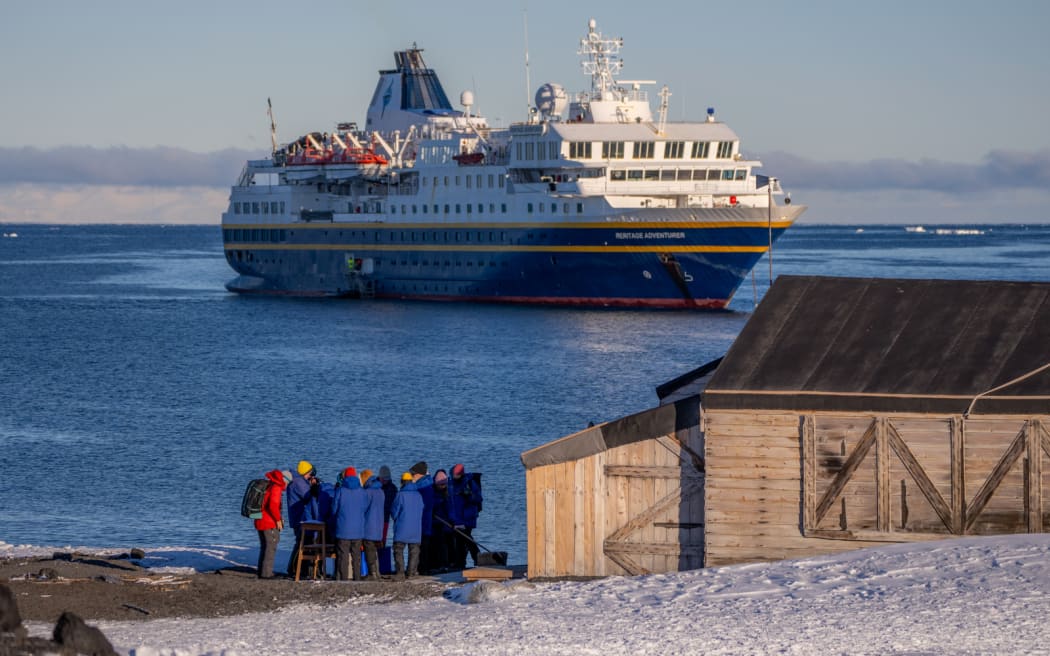 The Inspiring Explorers expedition team will travel to Antarctica aboard the Heritage Adventurer vessel