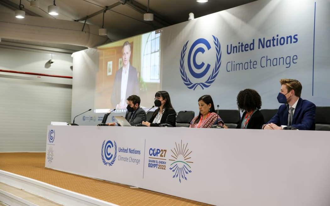 Disabled people meet at COP27 in Cairo, Egypt