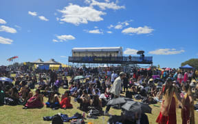 The Auckland Polyfest attracts up to 100,000 visitors annually.