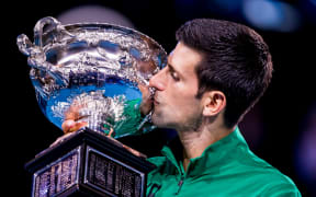 Novak Djokovic wins 2020 Australian Open.