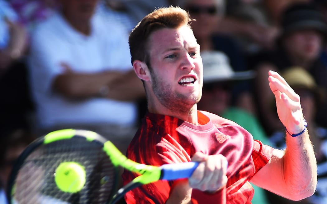 American tennis player Jack Sock.