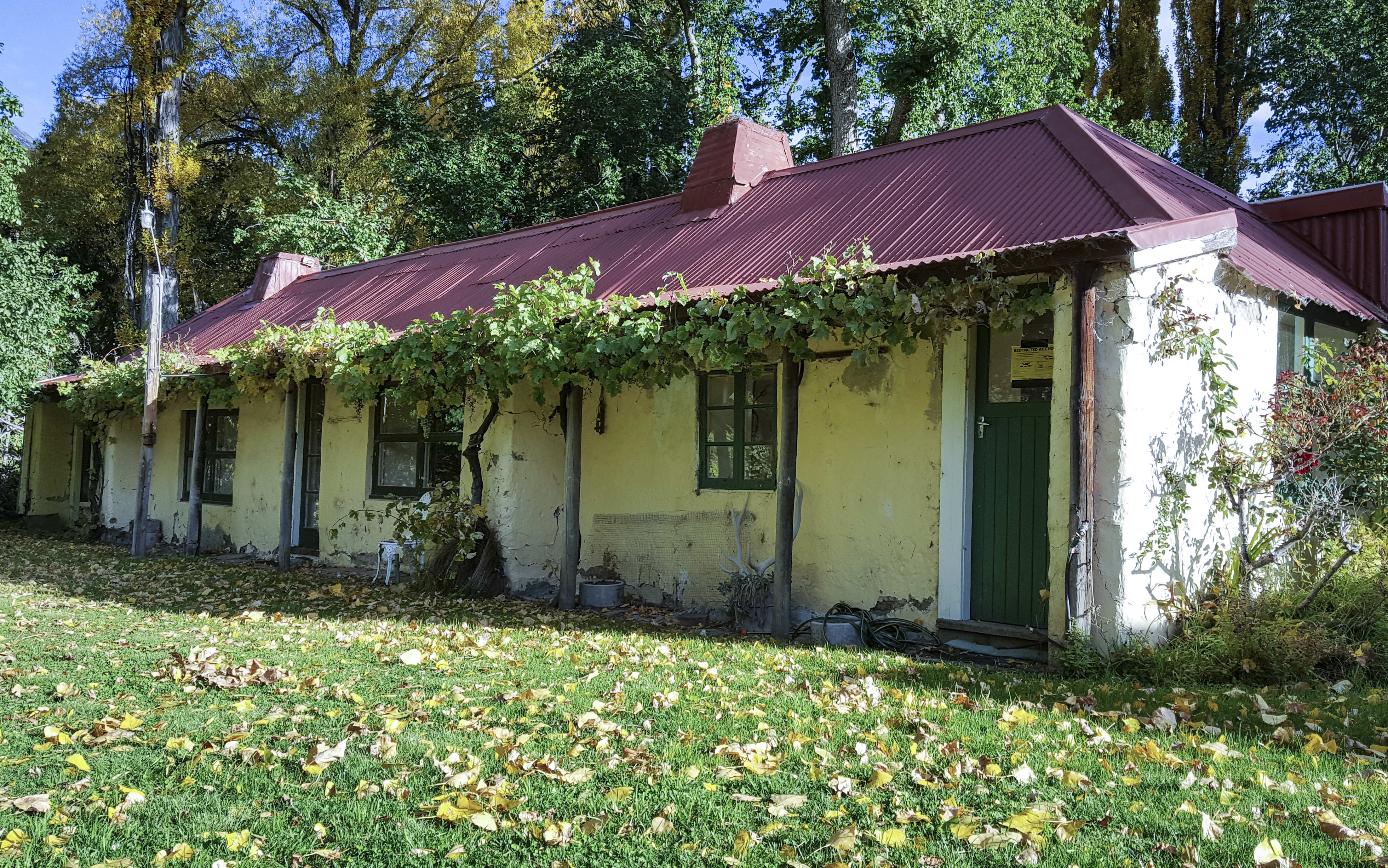 The historic cob cottage built in 1859 that is now unsafe to live in