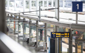 The train station at Newmarket.