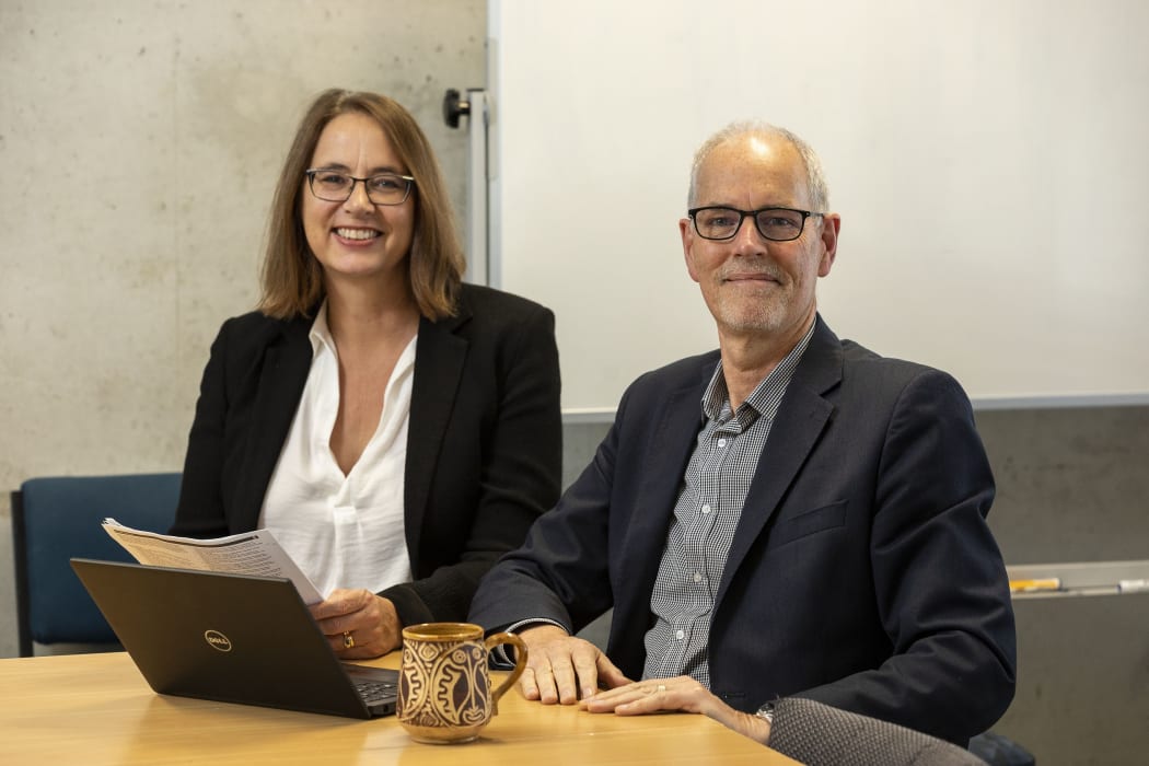 Professor Natalie Walker and Professor Chris Bullen.