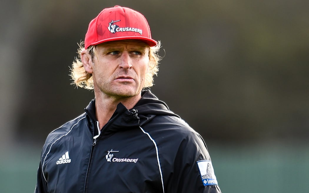 Crusaders coach Scott Robertson.