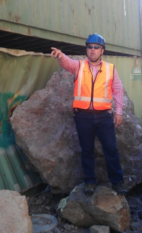 CERA chief geotechnical engineer Jan Kupec says engineers have researched likely bounce heights and the potential for protective measures on some sites.