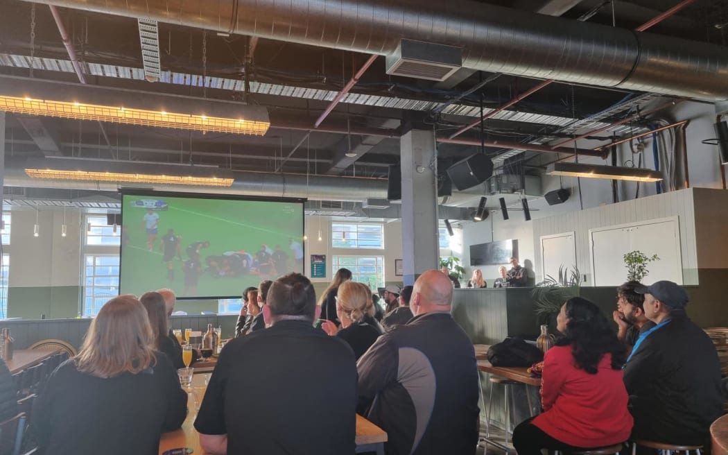 All Black fans in Auckland