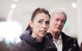 Prime Minister Jacinda Ardern and Agriculture Minister Damien O'Connor visit Canterbury to assess damage after days of flooding and heavy rain.