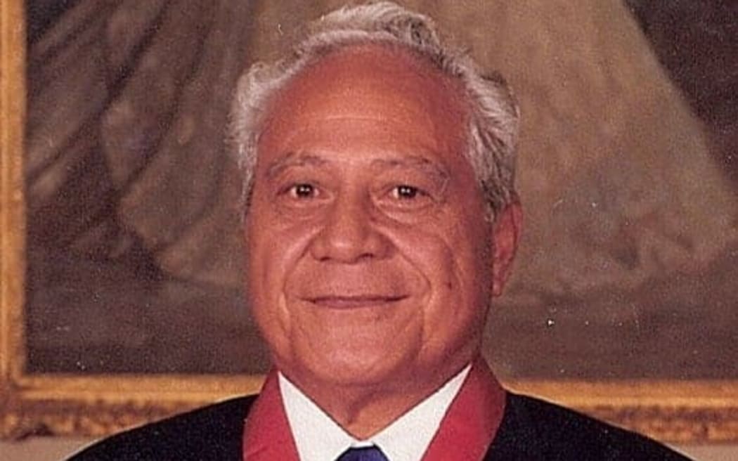 Former Niue Premier Frank Fakaotimanava Lui