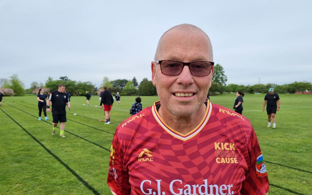 Alan Cobby has run charity football events in Waikato and Bay of Plenty since 2023.