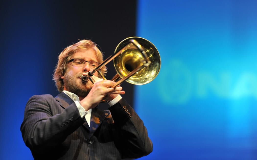 NZSO principal trombonist David Bremner