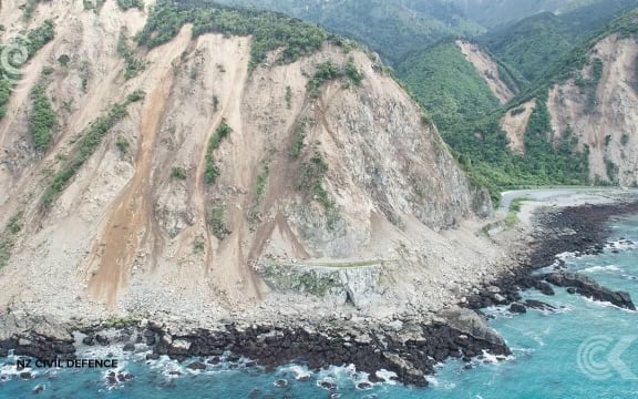 John Key witnesses destruction first-hand