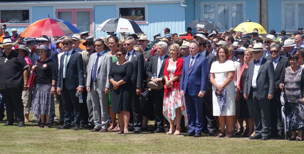 Politicians arrive at Ratana Pa for the annual celebration marking the birthday of Ratana church's founder.