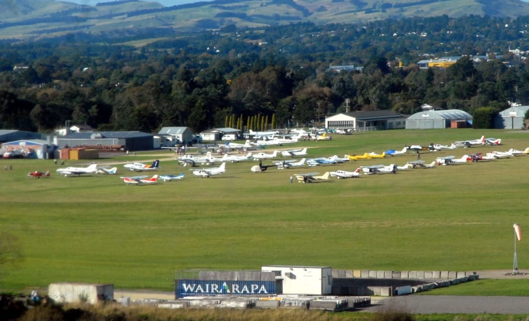 Flight corridors and parking space at Hood Aerodrome in Masterton were at an absolute premium late yesterday afternoon as more than 60 aircraft from the Around New Zealand Air Safari 2010 landed.