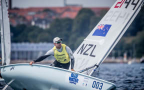 New Zealand sailor Sam Meech.