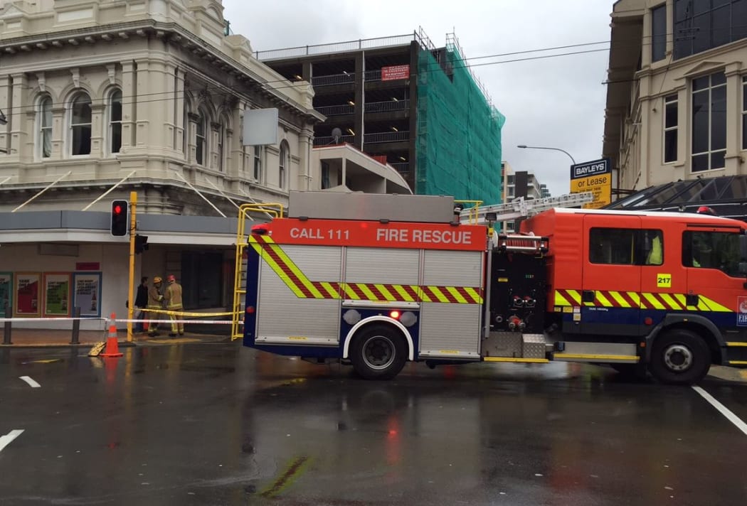 A large central Wellington block has been closed.