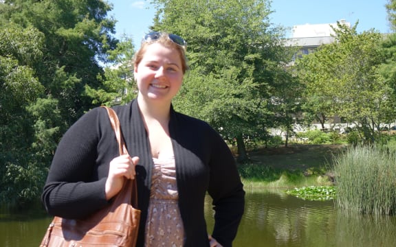 Canadian student Sydney Smith is studying at Waikato University